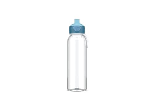 Bouteille Pop-Up Campus Mepal - Étanche et Réutilisable pour L'école et les Déplacements - Transparente - Sans BPA et La — Cool Blue