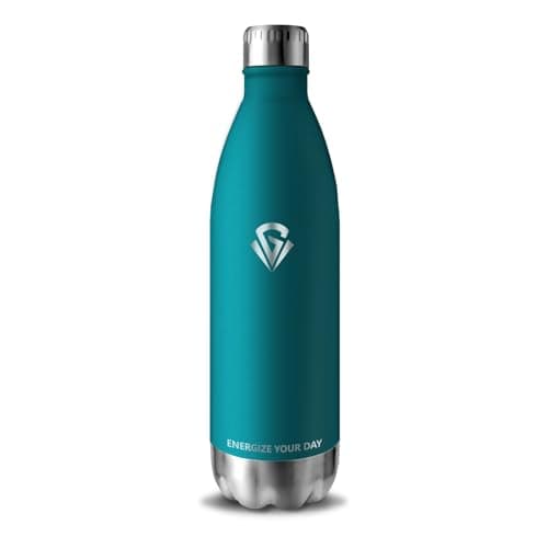 Gourde Isotherme Grsta 500ml pour Enfant et Sport - Bouteille Inox Reutilisable - Bouteille d'Eaupour Sport, École et Gy — Mossgreen