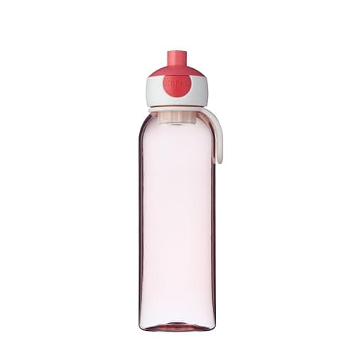 Bouteille Pop-Up Campus Mepal - Étanche et Réutilisable pour L'école et les Déplacements - Transparente - Sans BPA et La — Pink