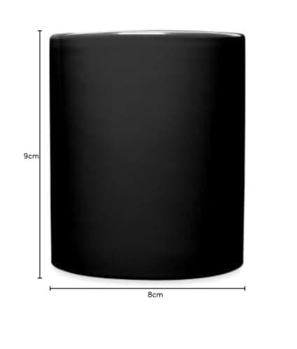 Spreadshirt Mug Personnalisé avec Texte ou Photo - Tasse Noire Unique - Offre Parfaite pour les Cadeaux Personnalisés