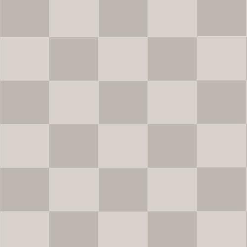 Gourde isotherme enfant Simple Modern | Aluminium inoxydable | Activité outdoor | Évapore lent | 530ml | Birch Almond — Pattern: Checkmate