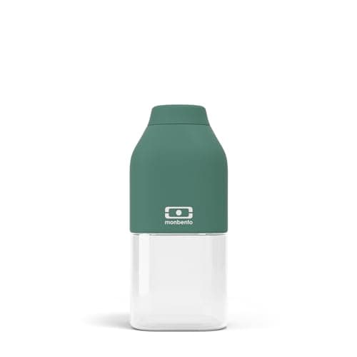 Monbento - Bouteille Eau Réutilisable MB Positive S Rose 330ml - Gourde Enfant Idéale pour École et Pique-Nique Sans BPA — Vert Forest