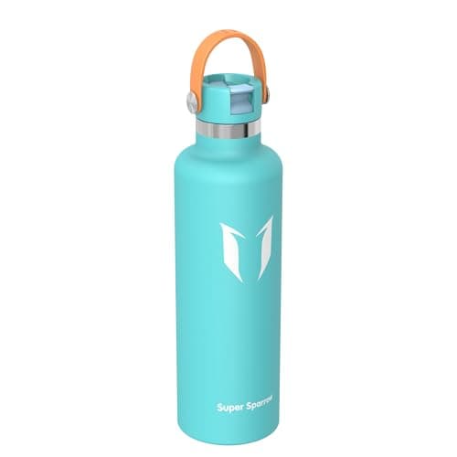 Super Sparrow Gourde Isotherme - Bouteille Isotherme - 500ml - Gourde Étanche et Réversible pour Sport et Bureau - Gourd