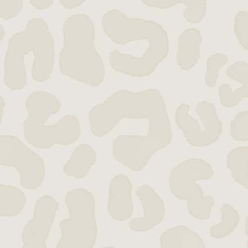 Gourde isotherme enfant Simple Modern | Aluminium inoxydable | Activité outdoor | Évapore lent | 530ml | Birch Almond — Pattern: Cream Leopard