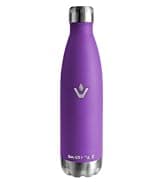 Gourde Isotherme 500ml Sans BPA Réutilisable - Bouteille Isolée pour Running, Bureau et École - Processus de Revêtement — Violet Foncé - 750ml