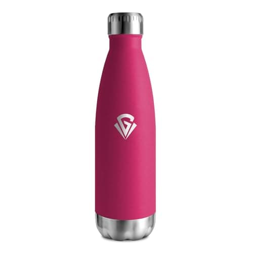 Bouteille Isotherme Inox 500ml pour Sport et Voyage Adulte — Rose Rouge