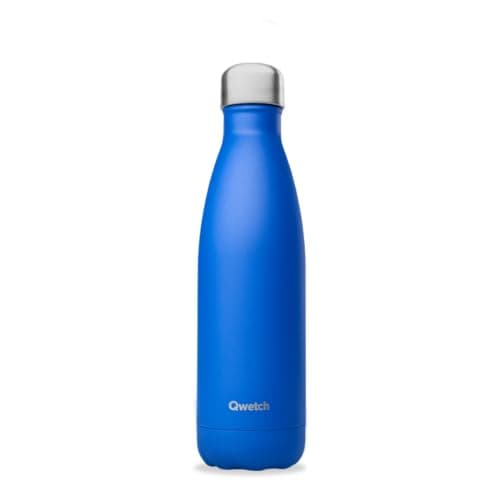 Bouteille Isotherme Inox 500ml - Étanche, Sans BPA & Réutilisable - Gourde pour Sport, Voyage, Bureau et Randonnée — Bleu Majorelle