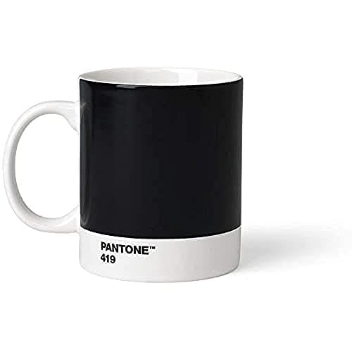 Mug Céramique Pantone Vert Clair 101030578 8,50 x 12,40 x 9,80 cm Design Élégant — Noir