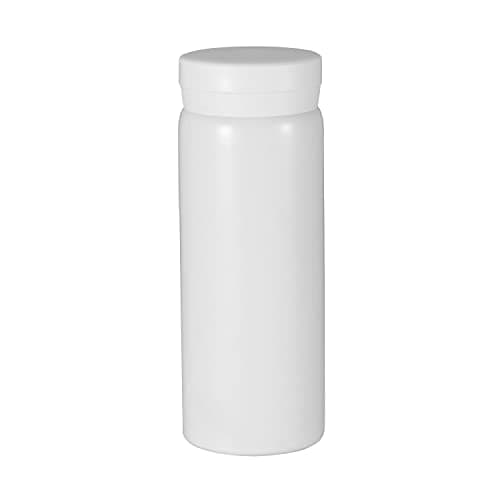 Petite Gourde Isotherme Noir - Garde 12H Chaud & 6H Froid, Thermos Isolée pour Boissons Chaudes et Froides, Idéale Pour — Blanc.