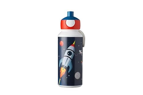 Gourde Pop-up Campus Mepal Sans BPA pour Enfant École 400 ml Jungle Étanche Lavable Au Lave-Vaisselle — Space