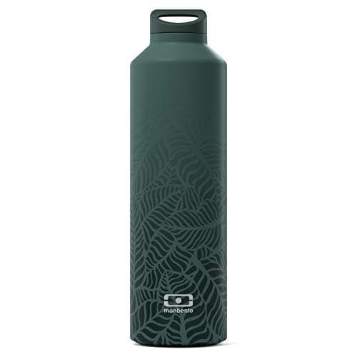 MONBENTO Bouteille Isotherme 12h MB Steel Silver 500ml - Bouteille Inox Sans BPA - Parfaite pour Eau, Thé, Café — Graphic Jungle