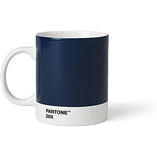 Mug Céramique Pantone Vert Clair 101030578 8,50 x 12,40 x 9,80 cm Design Élégant — Bleu Foncé