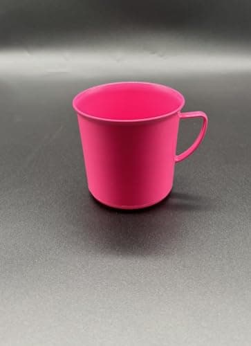 Kimmel Tasse En Plastique Thé Café Pour Enfant Campagne Réutilisable Incassable 330ml Bleu Clair — Fuchsia