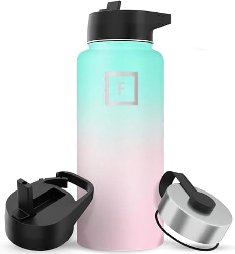 Gourde Isotherme Inox Étanche 1200 ml - Parfait pour Sport et Voyage - Idéale pour Enfants et Adultes — Bubble Gum