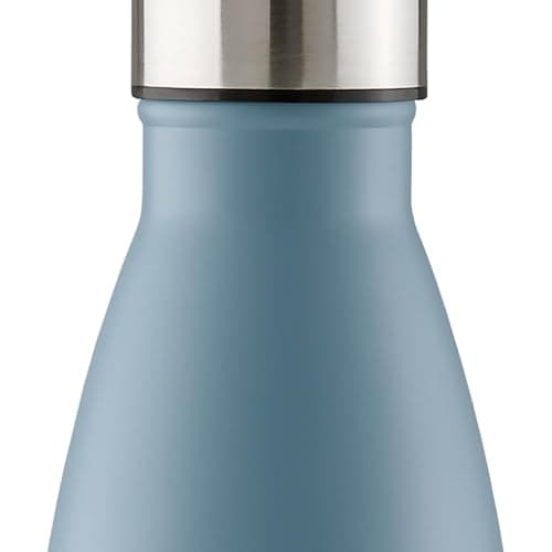 Isolation thermique Blumtal® Charles Bouteille isotherme 500ml - Gourde inox - Bouteille d'eau - Contenant froid et chau — 06. Bleu-gris