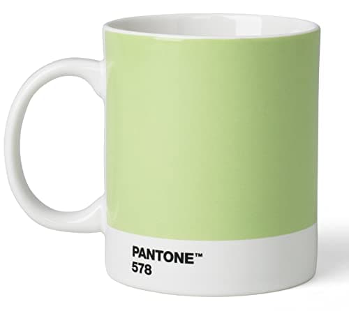 Mug Céramique Pantone Vert Clair 101030578 8,50 x 12,40 x 9,80 cm Design Élégant
