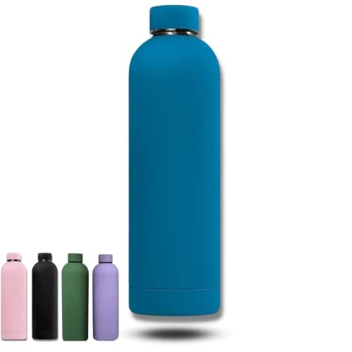 Bouteille d'eau isotherme woman and man 750ml, sans BPA, maintient le liquide chaud 12h et froid 24h | Idéale pour le sp