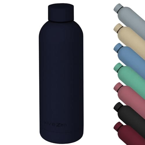 Vivezen - Bouteille isotherme 500ml réutilisable chaud ou froid - Multiple coloris — Gris Anthracite
