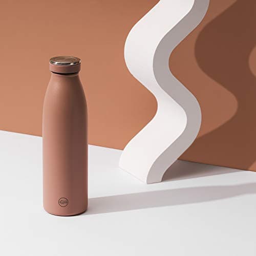 Bouteille isotherme B2DO GH Sable Cubain 500ml | Gourde réutilisable INOX à double paroi sous vide | Isotherme sans BPA