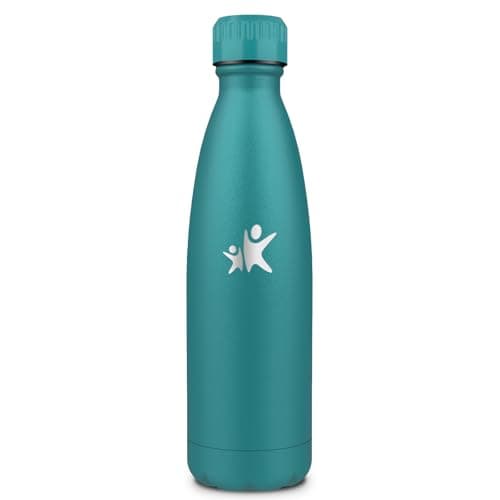 Goude Grsta Isotherme 500ml pour l'École, Camping et Voyages, Maintien la Température Froid & Chaud, Bouteille Réutilisa — Vert Mousse