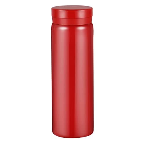Petite Gourde Isotherme Noir - Garde 12H Chaud & 6H Froid, Thermos Isolée pour Boissons Chaudes et Froides, Idéale Pour — Rouge