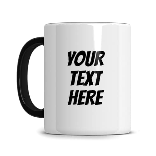 Chérie Tasse Personnalisée au Prénom - Cadeau Original d'Anniversaire, 330ML avec Plusieurs Motifs - Tasse Cadeau Rigolo