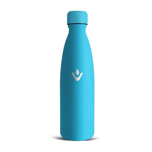 Gourde Isotherme Grsta 500ml Inoxydable Anti Fuite, Idéale Enfant Bureau Velo — Bleu Ciel
