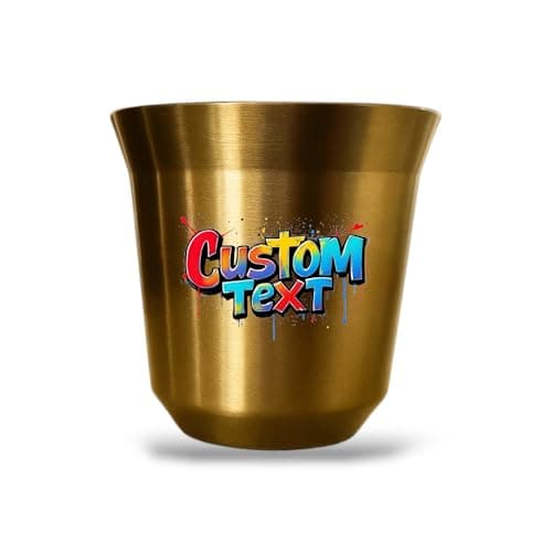 /title de la title optimisé pour SEO : Design français tasses espresso personnalisables - Bleu clair - 80ml /title — Or