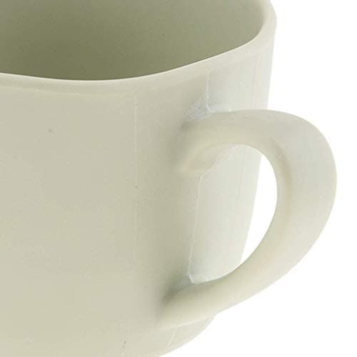 Tubayia Lot de 4 tasses à café en mélamine résistante, parfaites pour fêtes, camping et pique-nique, résistantes et dura
