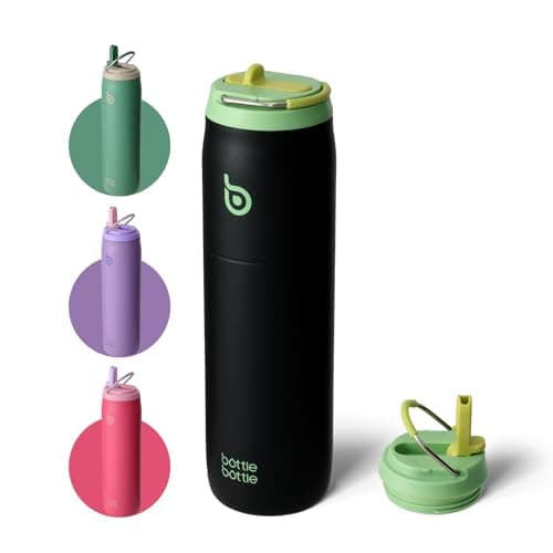BOTTLE BOTTLE Isothérme Double Paroi 950 ml Bleue pour SportIFBOTTLE BOTTLE Isothérme Acier Inoxydable 950 ml Couleur Bl — Vert Aurore