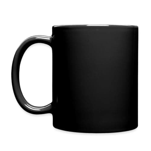 Spreadshirt Mug Personnalisé avec Texte ou Photo - Tasse Noire Unique - Offre Parfaite pour les Cadeaux Personnalisés