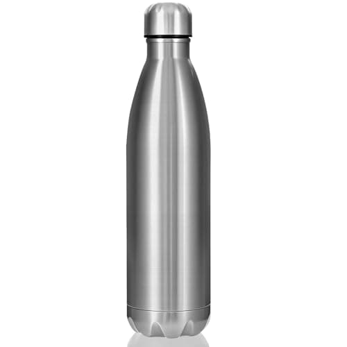 Thermos Isotherme Argent 750ml Double Paroi Sport Gym École