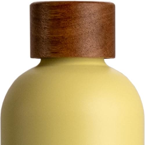 T&N Bouteille Isotherme 1L en Acier Inoxydable Étanche pour Boissons Gazeuses, Conserve le Froid 29h et la Chaleur 14h, — Lemon Squeeze Yellow