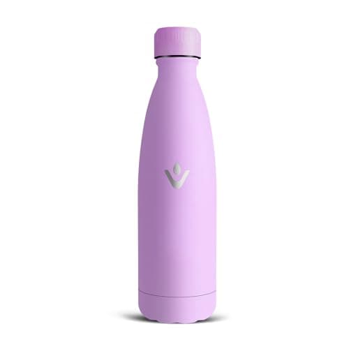 Gourde Isotherme Grsta 500ml Inoxydable Anti Fuite, Idéale Enfant Bureau Velo — Violet Clair