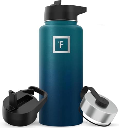 Gourde Isotherme Inox Étanche 1200 ml - Parfait pour Sport et Voyage - Idéale pour Enfants et Adultes — Dark Night