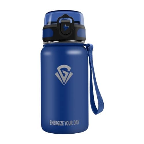 Gourde Enfant Grsta 500ml Isotherme Facile à Nettoyer — Dark Blue