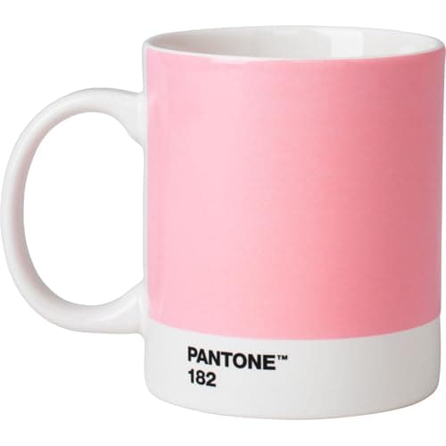 Mug Céramique Pantone Vert Clair 101030578 8,50 x 12,40 x 9,80 cm Design Élégant — Rose Clair