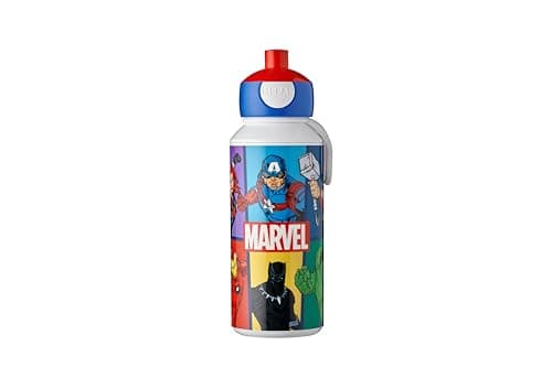 Gourde Pop-up Campus Mepal Sans BPA pour Enfant École 400 ml Jungle Étanche Lavable Au Lave-Vaisselle — Avengers