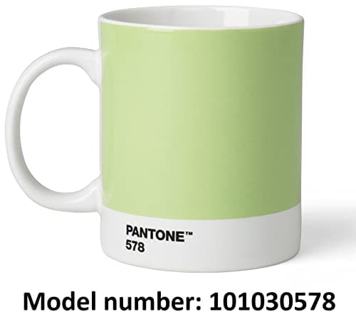 Mug Céramique Pantone Vert Clair 101030578 8,50 x 12,40 x 9,80 cm Design Élégant