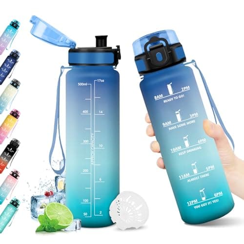 KollyKolla Gourde Enfant 500ml Étanche Sans BPA pour Sport Bureau École