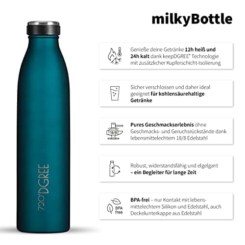 Bouteille Isotherme DGREE Acier Inoxydable 350ml Vert - Idéale pour Enfants et Sport | Qualité Supérieure | Revêtement D