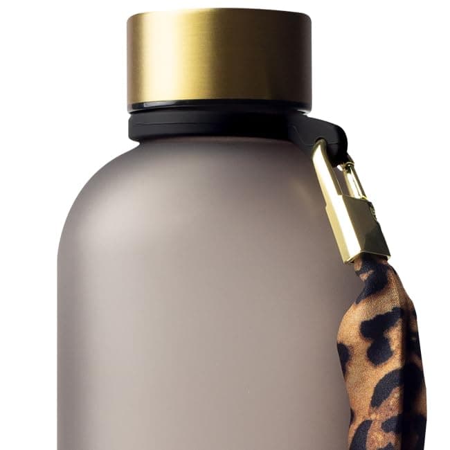 MAMEIDO Gourde 1,5 l | Design Plastique | Marqueur de Temps de Motivation — Urban Taupe