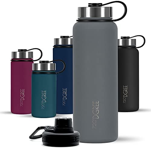 DGREE Bouteille Isotherme noLimit 410ml | Gourde en Acier Inoxydable | Idéal pour Sport et Voyage | Isolée sous vide | C