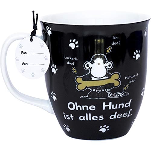 Tasse en porcelaine Sheepworld 45704 pour maîtriser son thé de luxe dans tout environnement