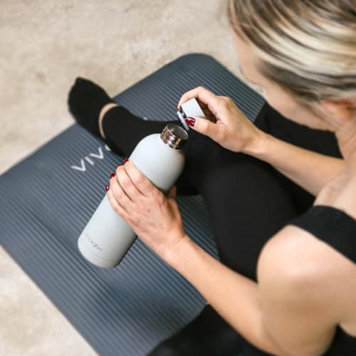 Vivezen - Bouteille isotherme 500ml réutilisable chaud ou froid - Multiple coloris