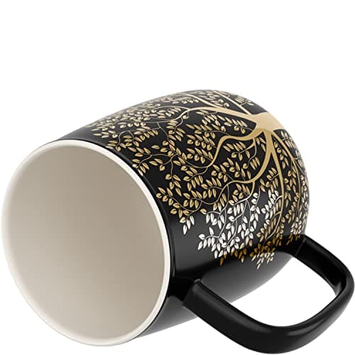 amapodo Tasse à café en porcelaine 600ml XXL - Sans plastique - Cadeaux pour hommes