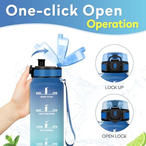 KollyKolla Gourde Enfant 500ml Étanche Sans BPA pour Sport Bureau École