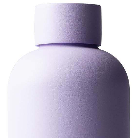 MAMEIDO Gourde Isotherme Pearl Marble Gold - Conserve la fraîcheur 24h & la chaleur 12h, Inoxydable & Sans BPA, 500ml — Lavender Haze