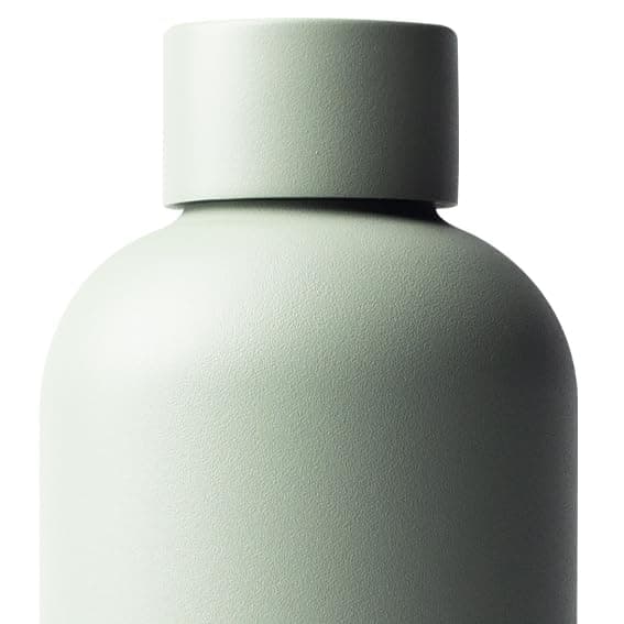 MAMEIDO Gourde Isotherme Pearl Marble Gold - Conserve la fraîcheur 24h & la chaleur 12h, Inoxydable & Sans BPA, 500ml — Desert Sage