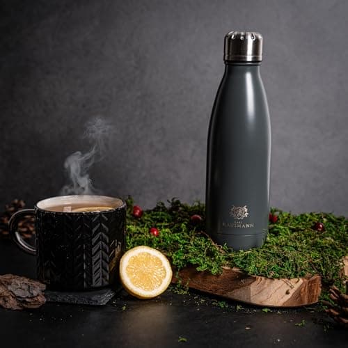 KARL HAUSMANN Bouteille Thermos Inoxydable Froid et Chaud 500ml Sans BPA Pour Fitness Sport